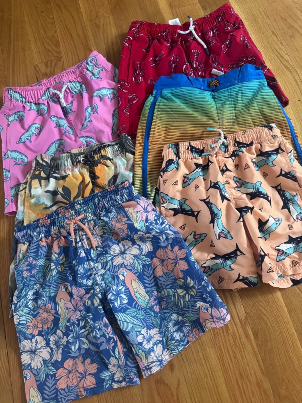 Tommy Bahama + otherKids Mixed-Print Swim Trunks - ALL 6 for $40